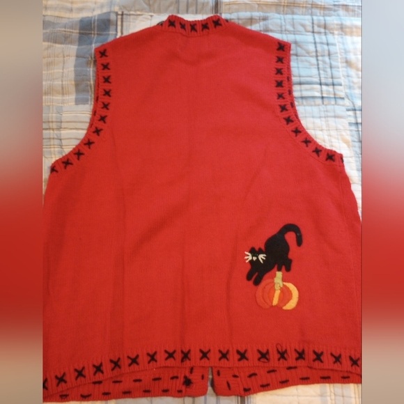Vintage holiday themed sweater vests - Picture 6 of 15